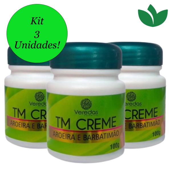 Kit Com 3 TM Creme 100g Manchas & Espinha