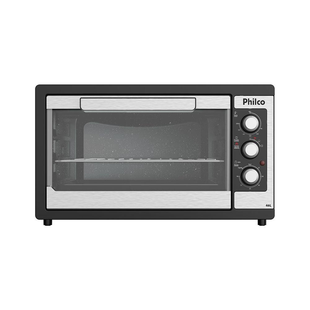 Forno Elétrico Philco 46L Multifunções com Timer 1500W