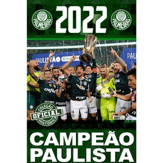Coleção Oficial Histórica Palmeiras Edição 29 - Pôster Paulista 2022 em Oferta na Shopee