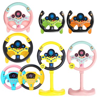 Simulação De Crianças Volante De co-driver Brinquedos Educativos De Iluminação