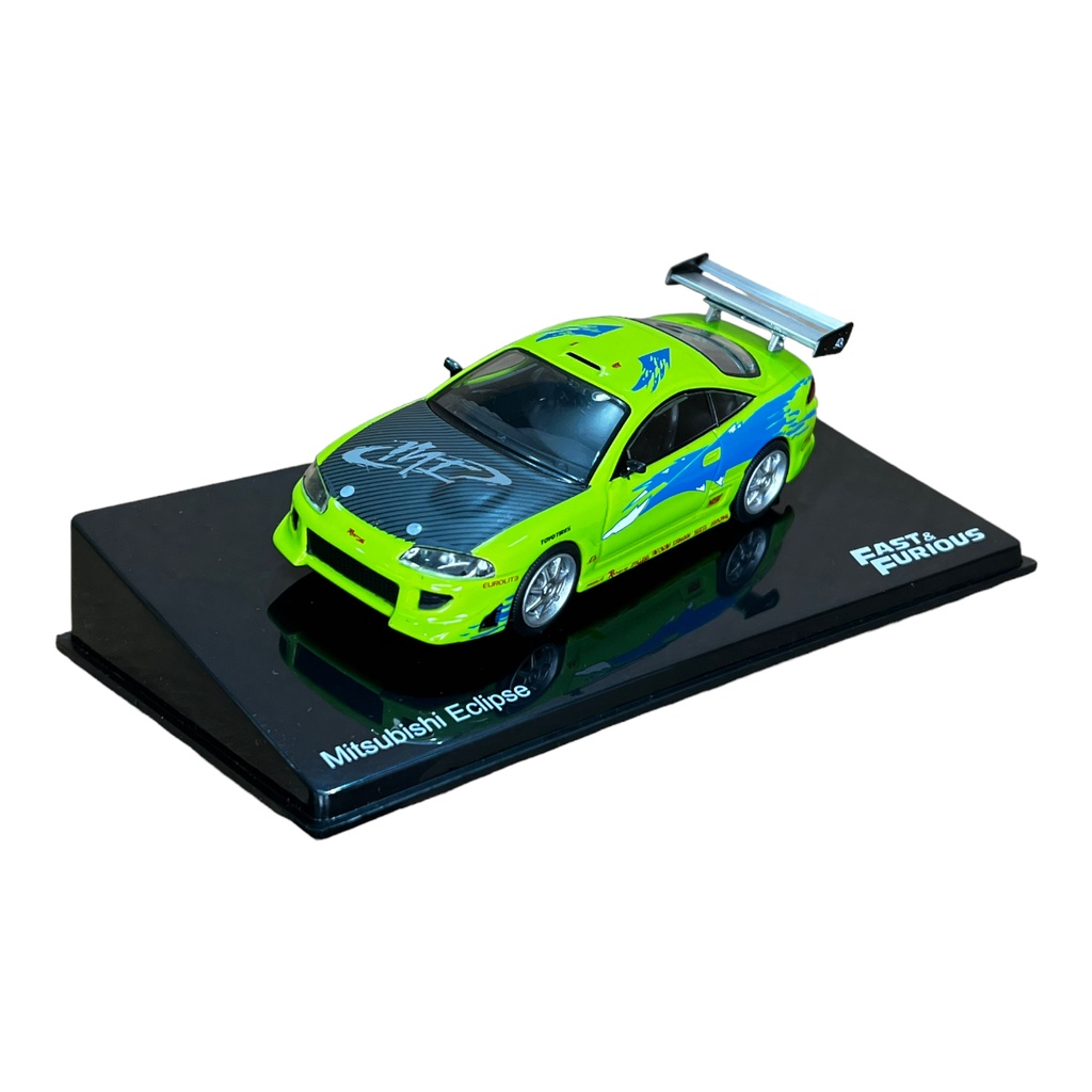 Miniatura Velozes e Furiosos Mitsubishi Eclipse Brian 1:43