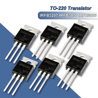 10 Pçs IRFB3207 IRFB3077 IRFB3006 IRFB3306 IRFB3607 IRFB4110 IRFB4227 IRFB4310 IRFBC40 TO-220 Transistor
