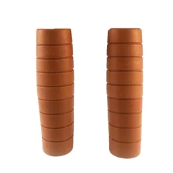 Manopla Elleven MTB Marrom Borracha