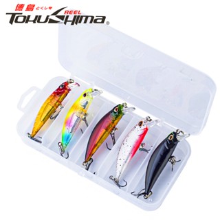 1 Peças ABS 5g/5cm Isca De Pesca Giratória Olhos 3D Peixinho Afundando Robalo Artificial Duro Laser