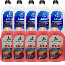 Kit 10 Aditivo Radiador Concentrado Tirreno OT-C