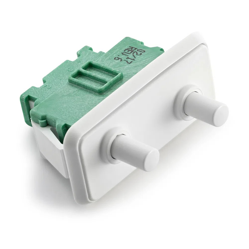 Interruptor Liga Desliga Lampada Foco Duplo Geladeira Electrolux Duplex Dc41 Df38  Df36 Df35 Original 64484557