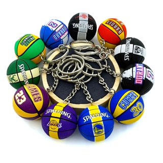 Basketball Keychain with Pendant James Kobe Curry Irving Durant Nba Peripheral/Jewelry/Souvenir In Stock CX em Oferta na Shopee