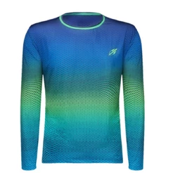 Camiseta Esportiva Masculina Manga Longa Mormaii Beach Tennis com proteção solar Uv50+