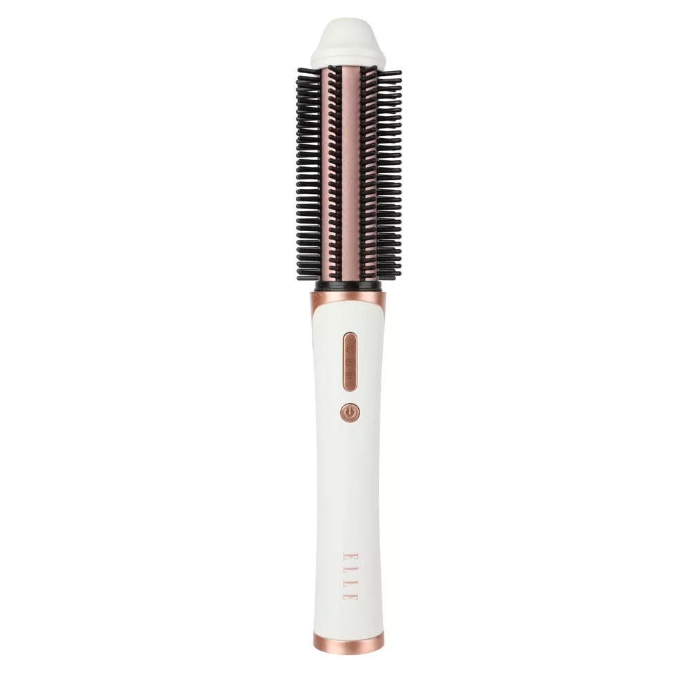 Escova Secadora e Volume de cabelo recarregável sem fio Elle Luxe 300W - Branca