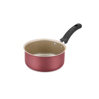 Panela Papeiro Cereja Antiaderente Bege Aluminio Nacional Nº 14