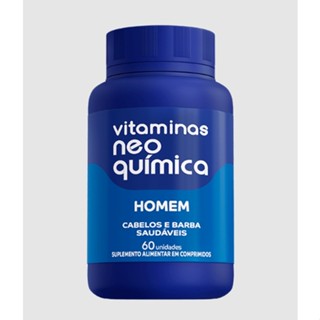 Vitamina Neo Quimica Homem Cabelos e Barba 60 Cap