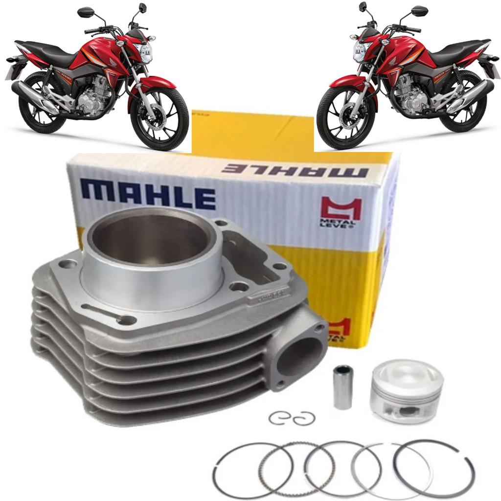 Kit Cilindro Motor Cg Titan Fan 160 Flex Nxr Bros 160 2015 2016 2017 2018 2019 2020 2021 2022 MAHLE