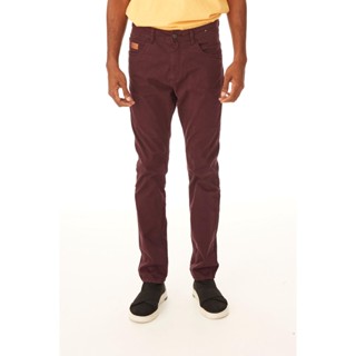 Calça Ecko Color Slim Vinho