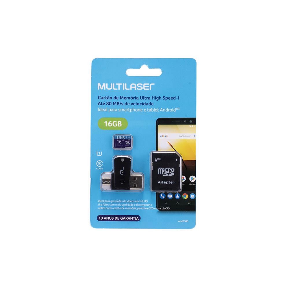 4x1 Adapt Usb Dual Dv+sd+cart U1 C10 16gb - Mc150 - Computers & Accessories