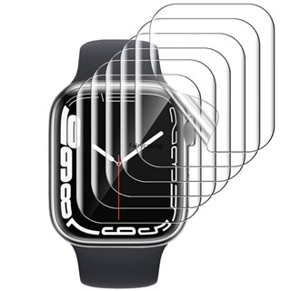Película Protetora De Tela Soft Hydrogel Para Relógios Apple Série 9 8 Ultra 2 7 6 SE 5 4 3 2 1 40MM 44MM 42MM 38MM Não Vidro iWatch 41MM 45MM 49MM