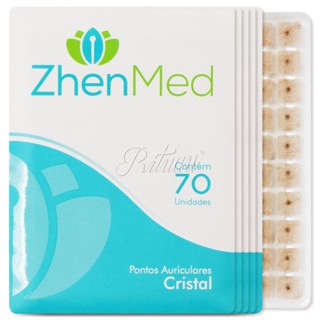 Ponto Auricular Cristal 350 Pontos ZhenMed Acupuntura Auriculoterapia
