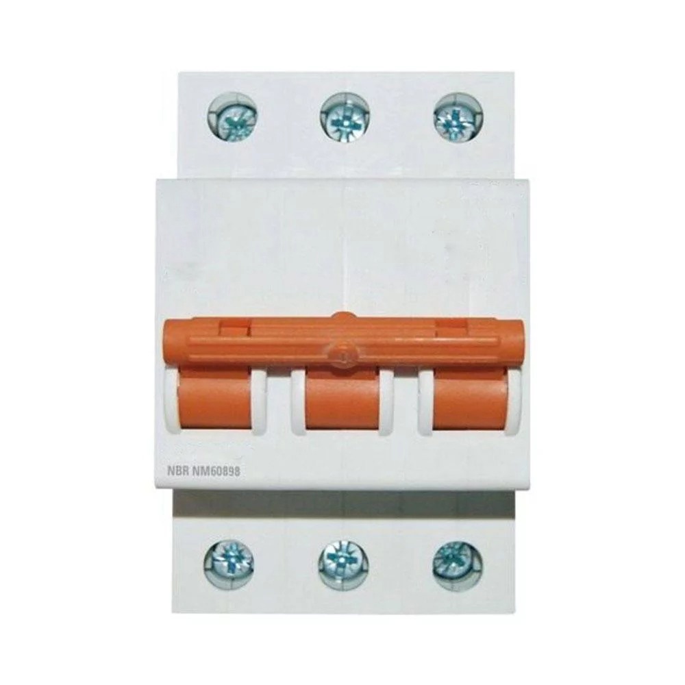 Dijuntores Din Tripolar 20A/25A/32A/40A/50A/63A GE em Oferta na Shopee