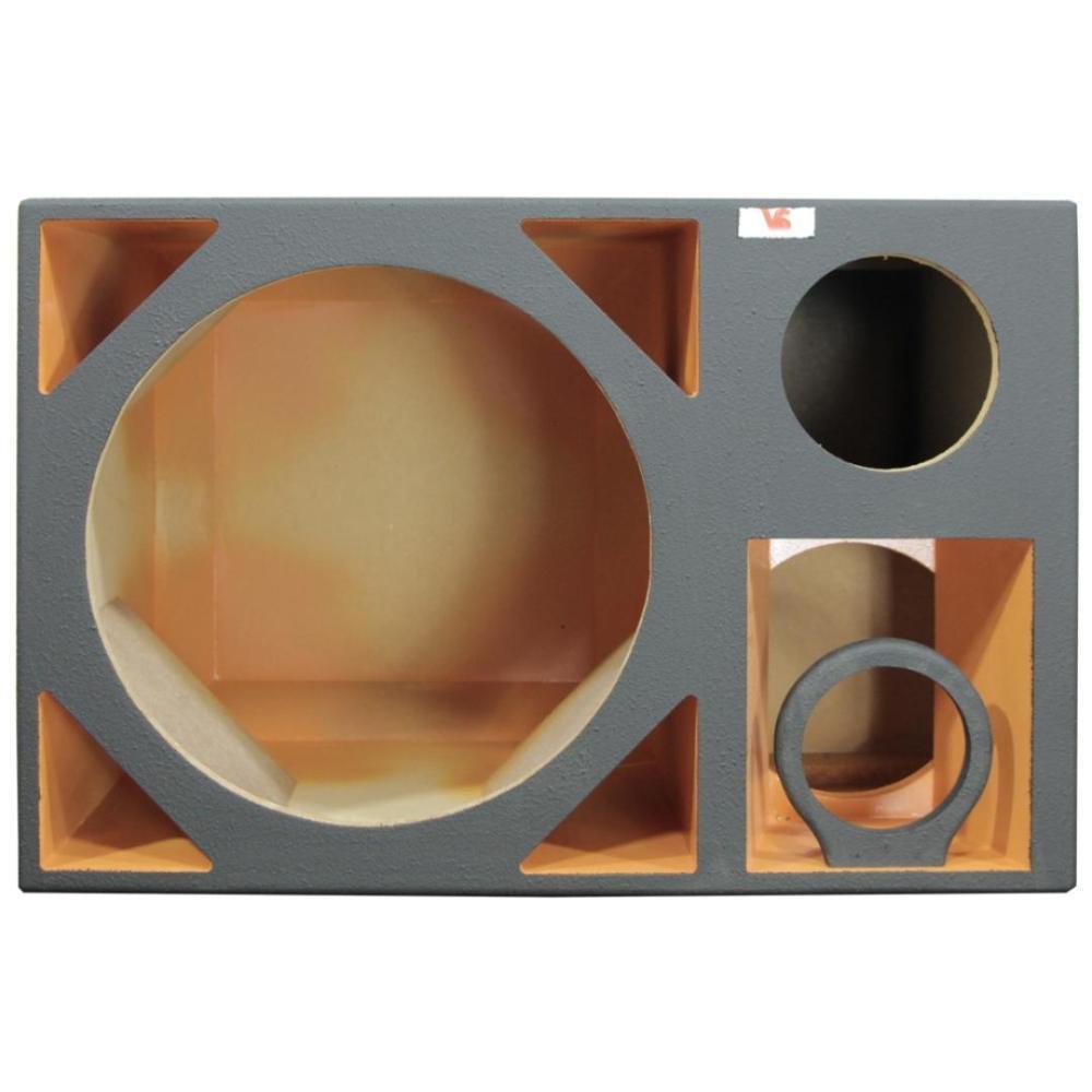Caixa De Som Vazia 4 Vias 15''+ Driver + Tweeter + Médio 8''