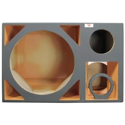 Caixa De Som Vazia 4 Vias 15''+ Driver + Tweeter + Médio 8''