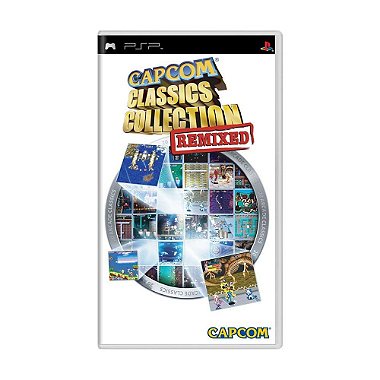 Capcom Classics Collection Remixed Psp Sem Encarte Usado