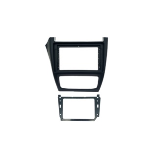 Moldura 9" Flutuante VW Fox, Spacefox, Spacecross, Crosfoss G3 - Preta em Oferta na Shopee