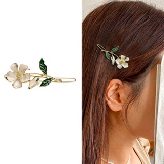 Simples Retro Flor Francesa Temperamento Suave Elegante Moda Clip De Cabelo De Uma Palavra