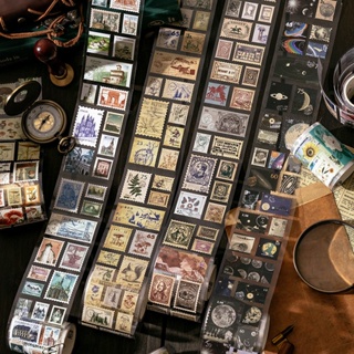 555mm * 2m Vintage Junk journal collage Carimbos PET Fita Adesiva [Nature Post Office Series] Manual De Material De scrapbooking DIY Diário Decoração washi Planejador De Papelaria Estudantil em Oferta na Shopee