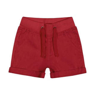 Bermuda Infantil Masculina Sarja Trick Nick Vermelho