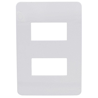 Placa 4x2 2 Postos Branca S730121004 Schneider em Oferta na Shopee