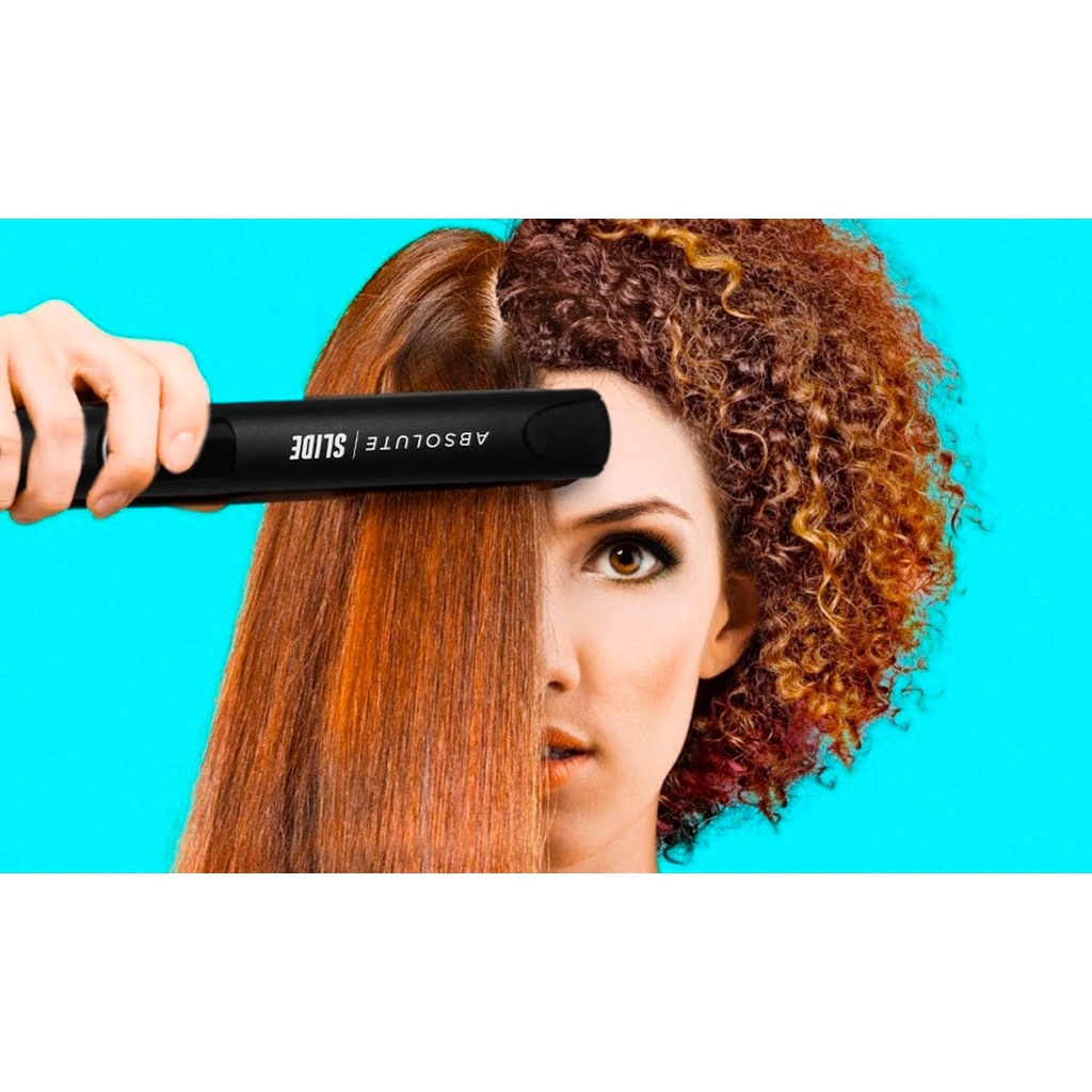 Prancha Chapinha Gama Profissional Display Digital Barber Series Absolute Slide - Bivolt