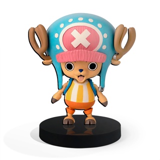 Totem Pequeno Boneco One Piece-Tony Tony Chopper 7cm + Base em Oferta na Shopee