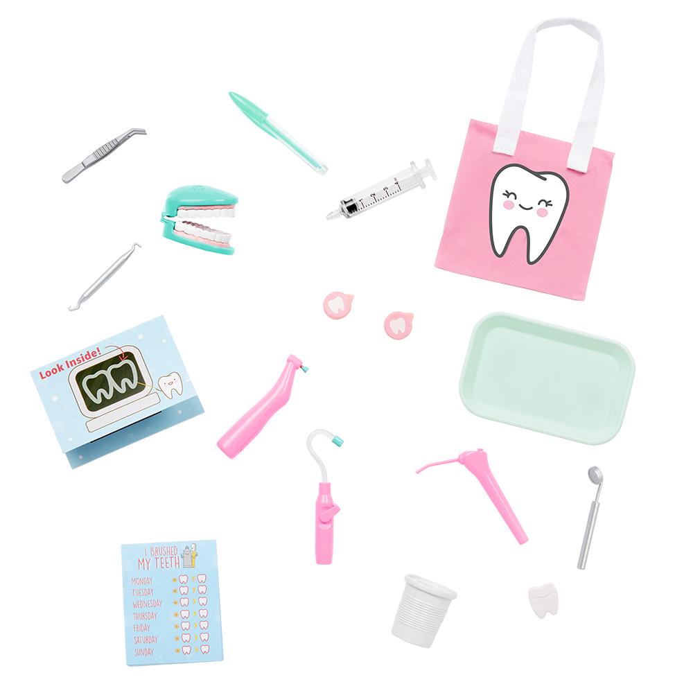 Kit De Dentista - Our Generation em Oferta na Shopee