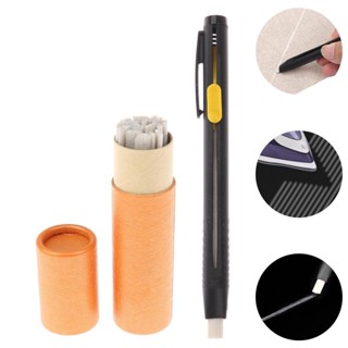 Kit Caneta de Alfaiate + Refis Giz Magico Costura Marcar Riscar Tecido Some Com Calor