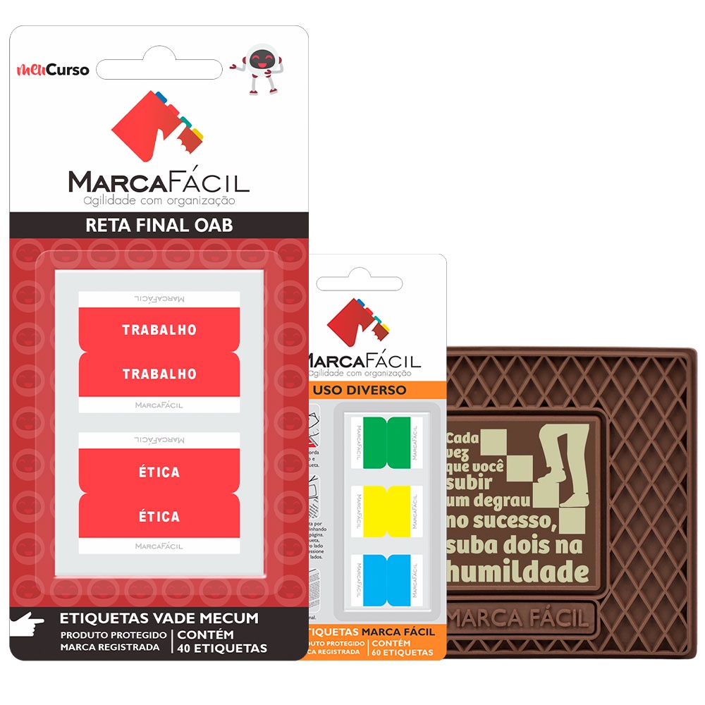 Kit Vade Mecum Reta Final e Questões OAB MeuCurso
