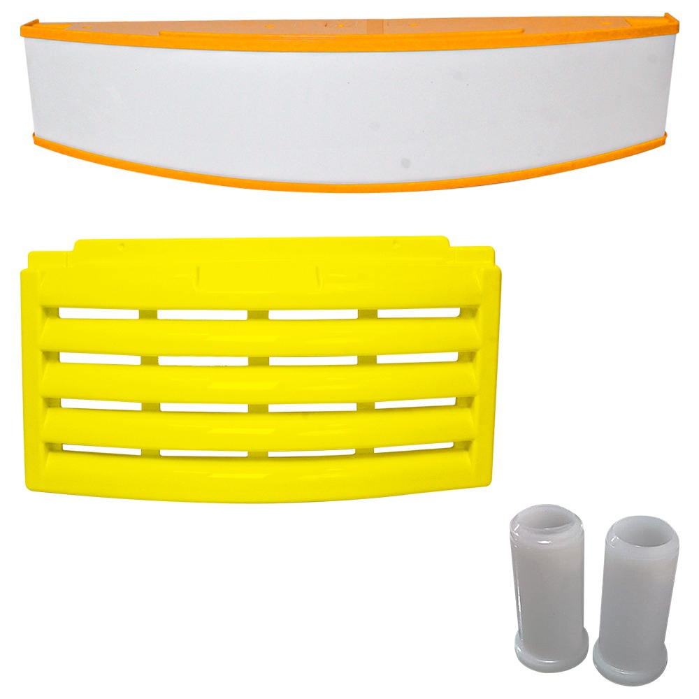 GRADE VENEZIANA,TESTEIRA COMPLETA E BUCHA METALFRIO AMARELO