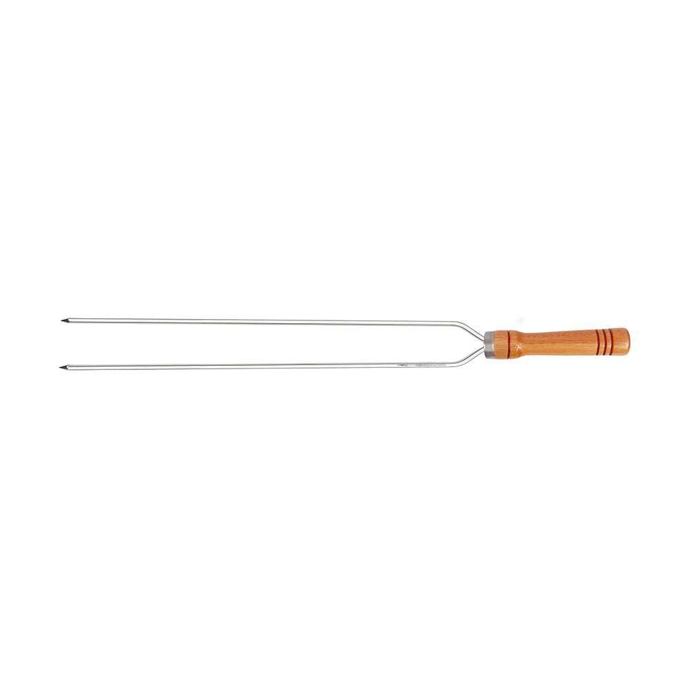 Espeto de Alumínio Duplo Para Churrasco 90cm 3255 Mor em Oferta na Shopee