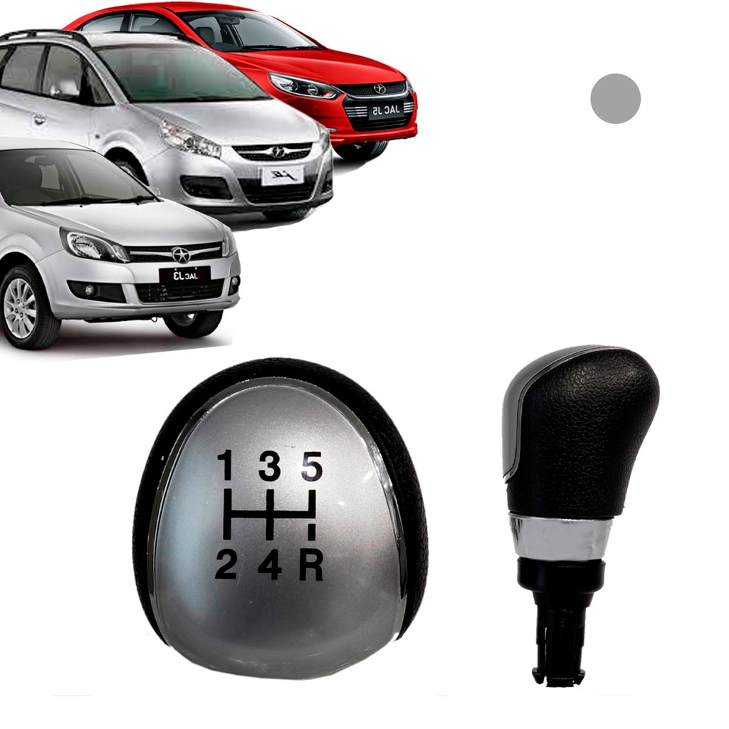 Manopla de Câmbio Jac J3 J5 J6 Ano 2013 Até 2016 C/5 Marchas