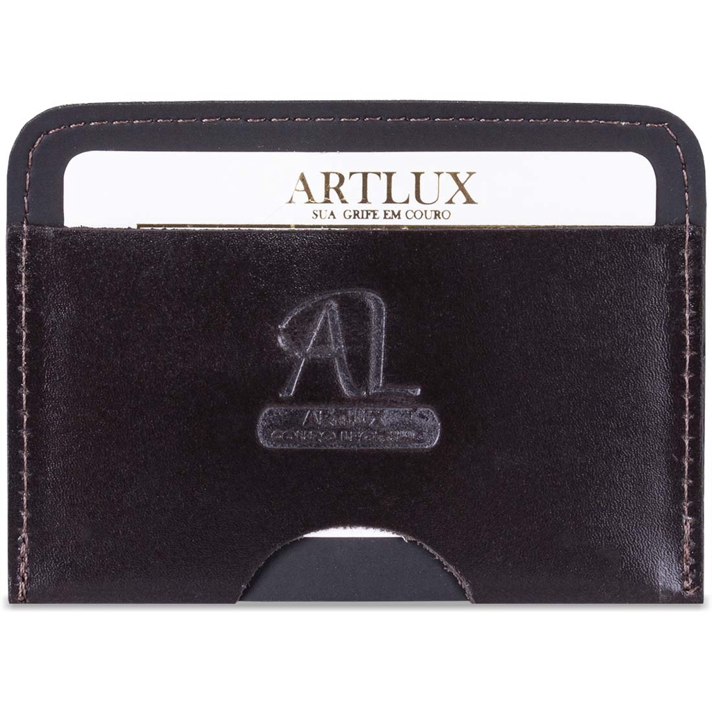 Porta Cartão CNH Couro Artlux 521 em Oferta na Shopee