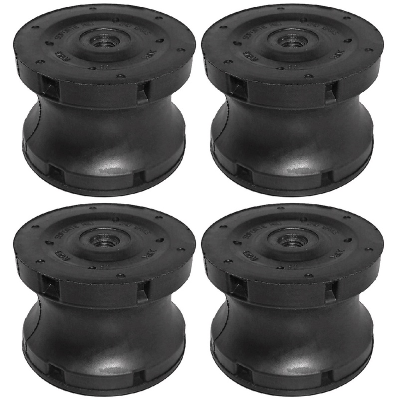 kit 4 Coxim Câmbio Scania 112 113 143 Dianteiro Motor 110 111 Rei R073