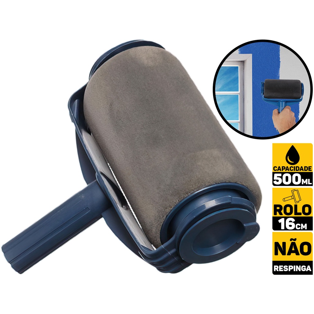 Rolo Pintura Com Reservatório Western RP-23 em Oferta na Shopee