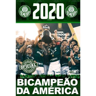 Coleção Oficial Histórica Palmeiras Edição 25 - Pôster Libertadores 2020 em Oferta na Shopee