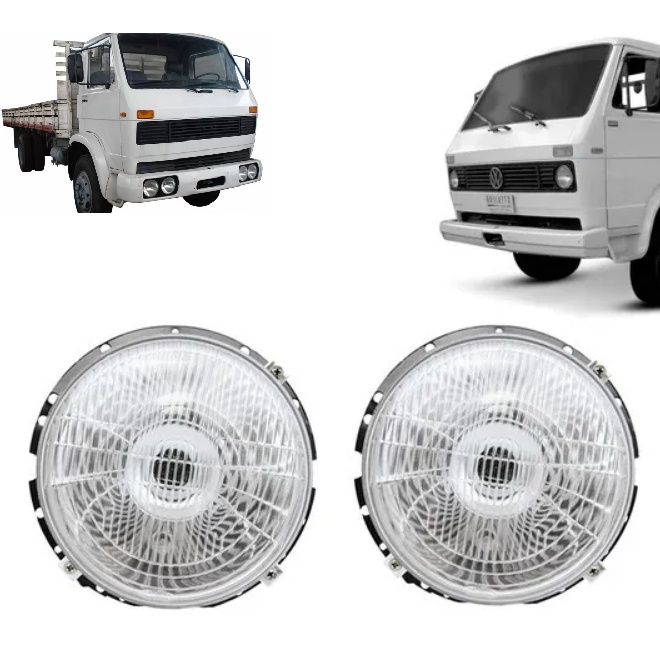 Farol Caminhao Volkswagen 6.90 11130 13130 1983 84 85 1986