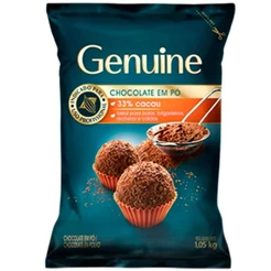 Chocolate em Pó Genuine 33% Cacau 1,05kg - Cargill