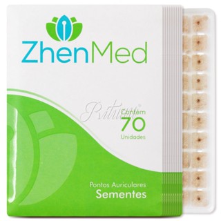 Ponto Auricular Semente Mostarda 700 Pontos Acupuntura Auriculoterapia ZhenMed
