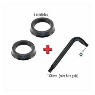 Kit-2 Retentor Vedação Dolce Gusto + 1 Chave T10 C/furo Guia em Oferta na Shopee
