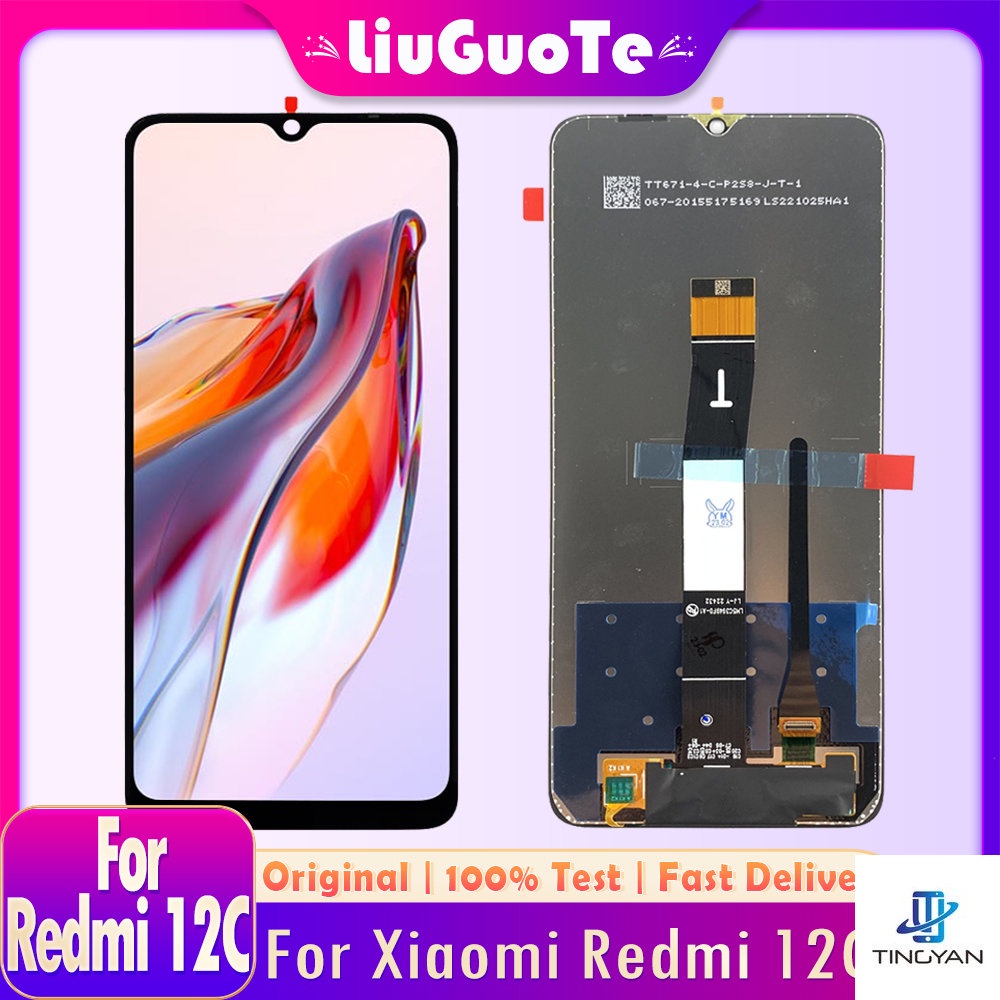 6.71'Para Xiaomi Redmi 12C Tela LCD Redmi12C 12 C