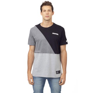 Camiseta Starter Especial Com Recortes Black Label Preta