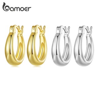 Brincos Bamoer De Orelha Simples Bluckets Mulher Jóias De Moda Feminina YIE225