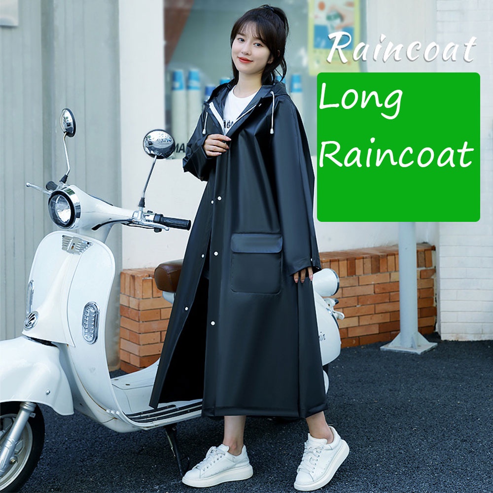 Mulheres Homens Capa De Chuva Longa Corpo Inteiro Adulto Bicicleta Elétrica