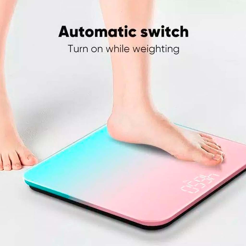 Balança Digital Eletrônica Vidro 180kg Academia Clinica Ideal em Academia, Casa, Clinica